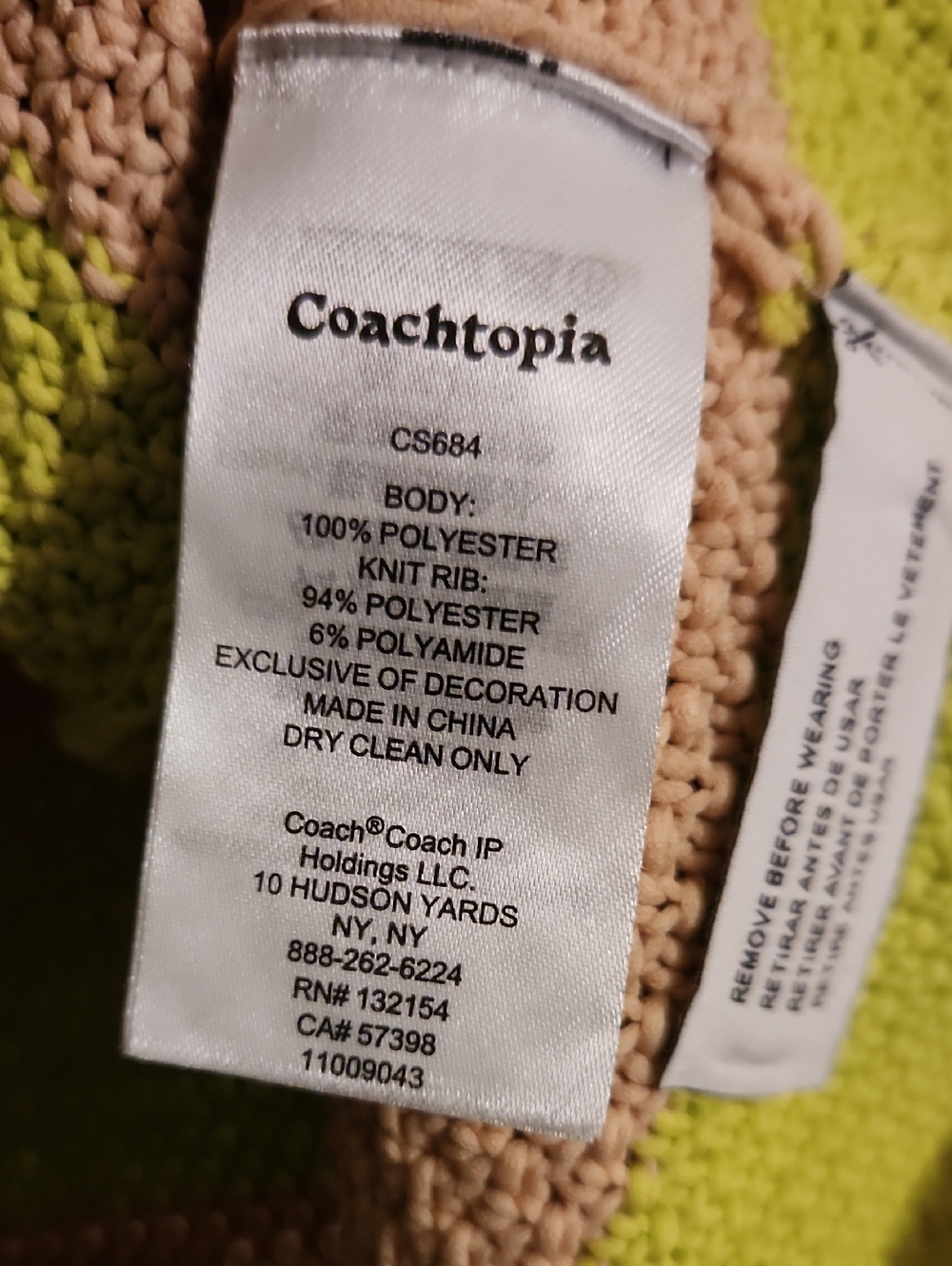 Coachtopia Crochet Button-Up Shirt - Picture 4 of 5